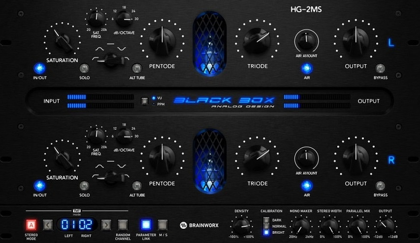 Brainworx Black Box Analog Design HG-2MS