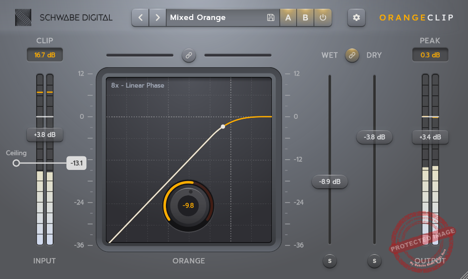 Schwave Digital Orange Clip