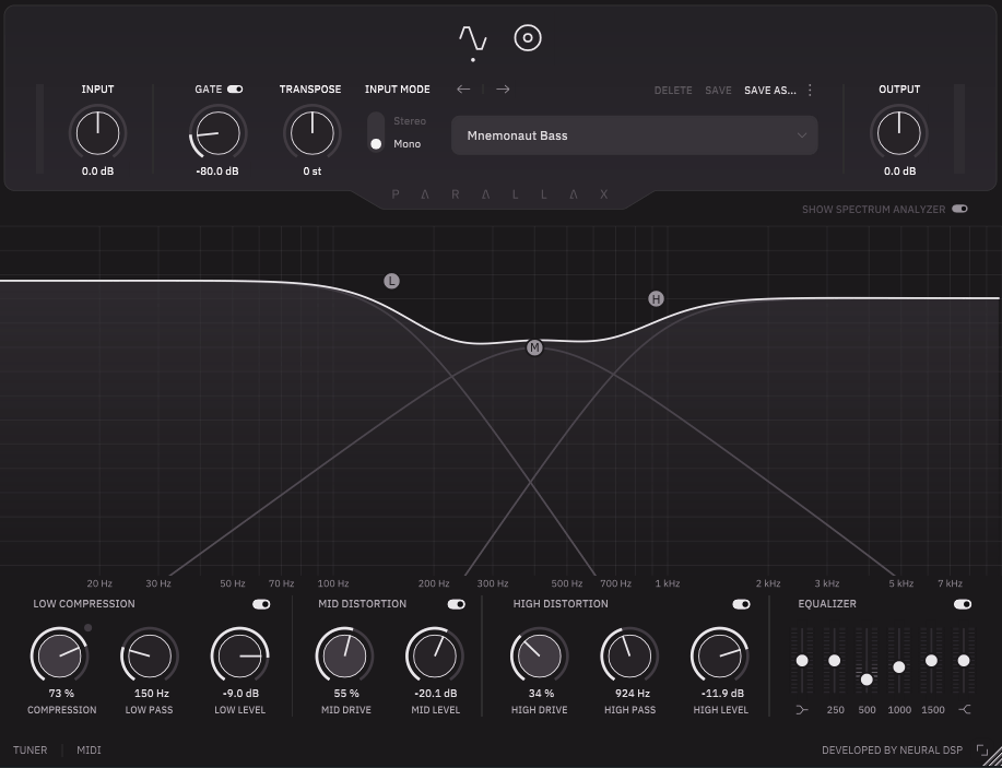 Neuraldsp Parallax X