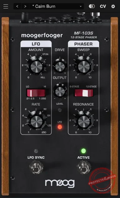 Moog Moogerfooger MF-103S 12 Stage Phaser