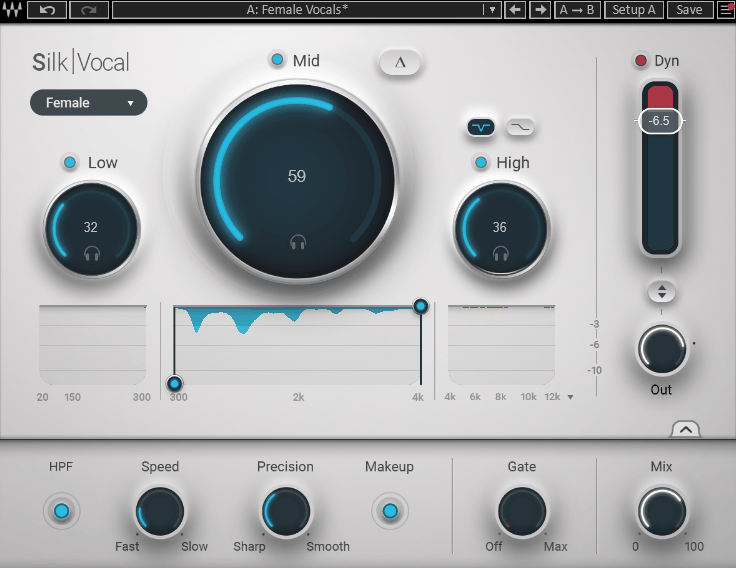 Silk Vocal by Waves vocal plugin