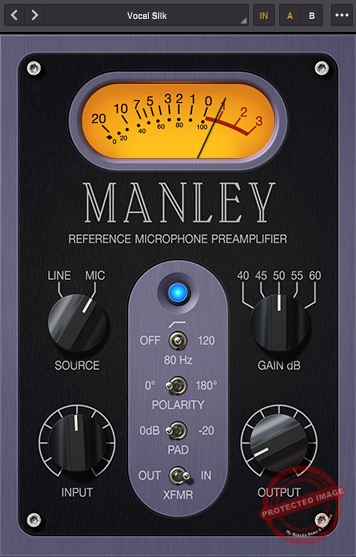 UAD Manley Tube Preamp