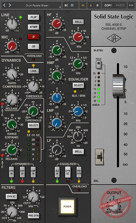 UAD SSL 4000 E Channel Strip