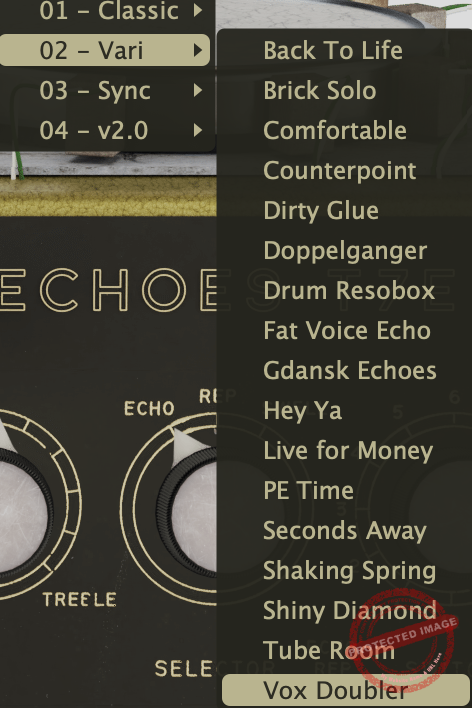 Echoes-T7E presets 1