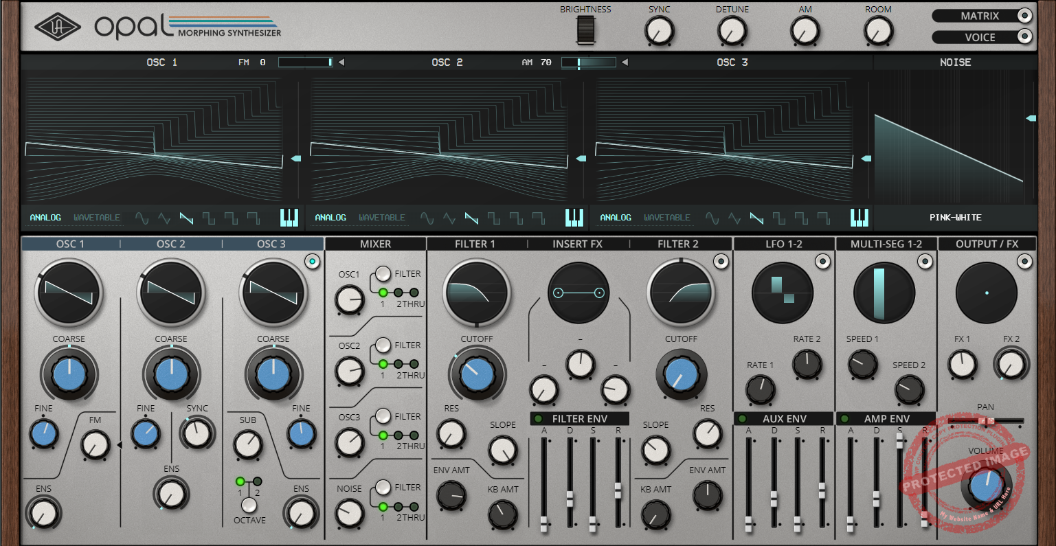 Morphing Synth UAD