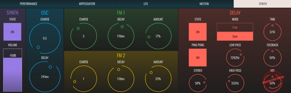 Synth BLEASS Arp