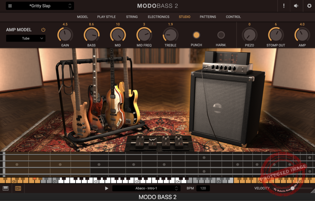 modo bass 2 studio section