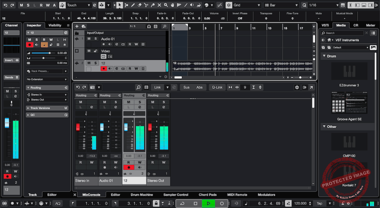 Cubase Workflow