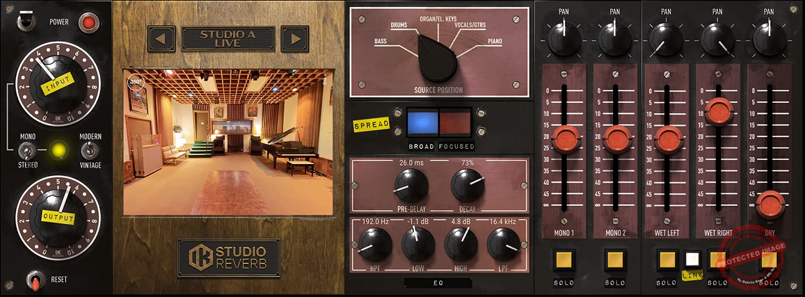 IK Multimedia FAME Studio Reverb