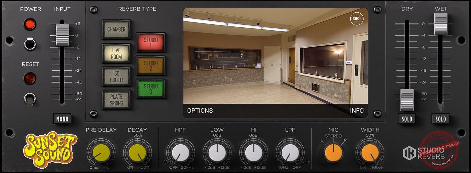 IK Multimedia Sunset Sound Studio Reverb