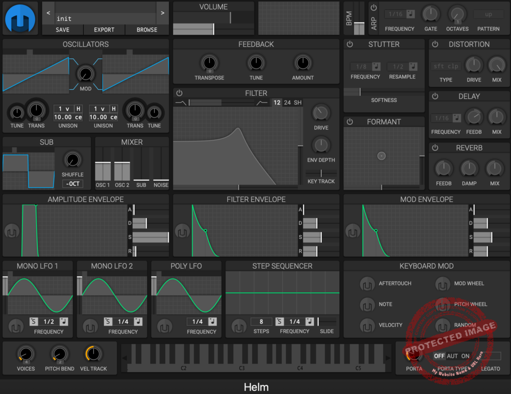 helm free synthesizer