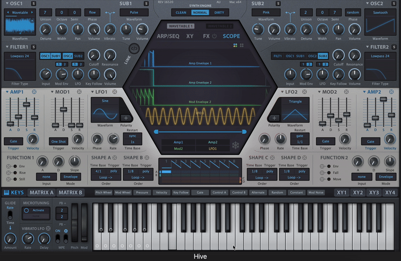 Hive mixing worfklow