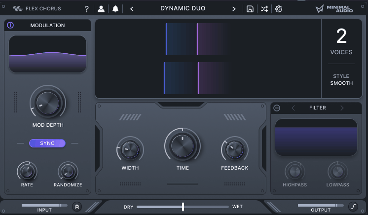 Minimal Audio Flex Chorus
