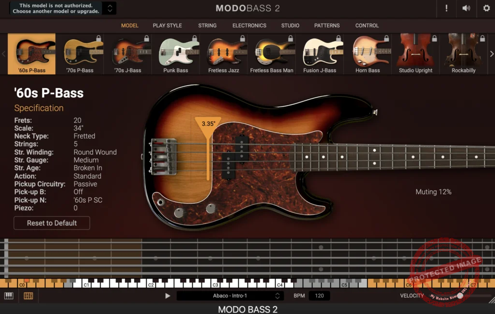 IK Multimedia MODO BASS 2