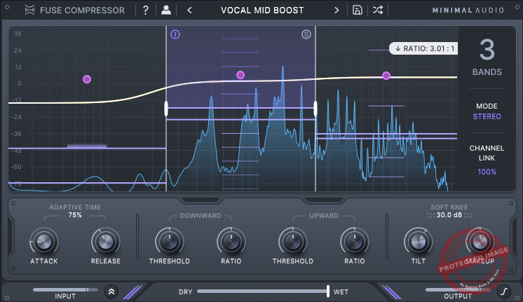 Minimal Audio Fuse Compressor