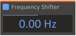 Kilohearts Frequency Shifter