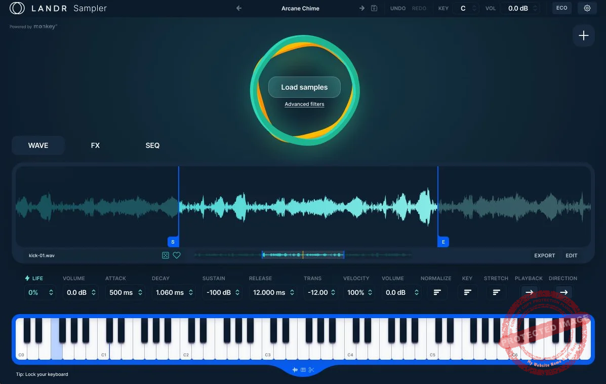 LANDR Sampler