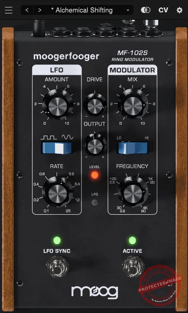 Moog Moogerfooger MF-102S RingMod
